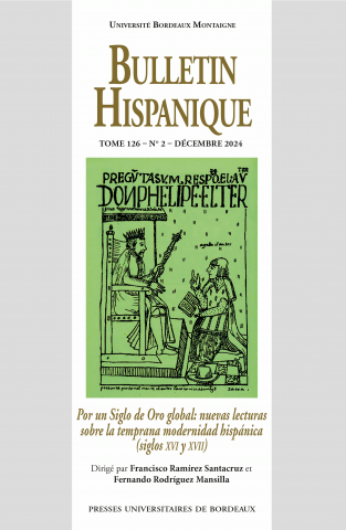 Couverture d'un numéro de la revue Bulletin Hispanique