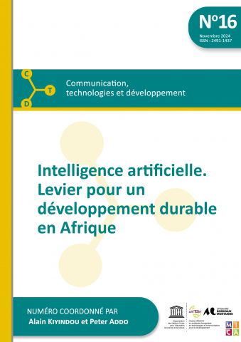 Couverture d'un numéro de la revue Communication, technologies et développement