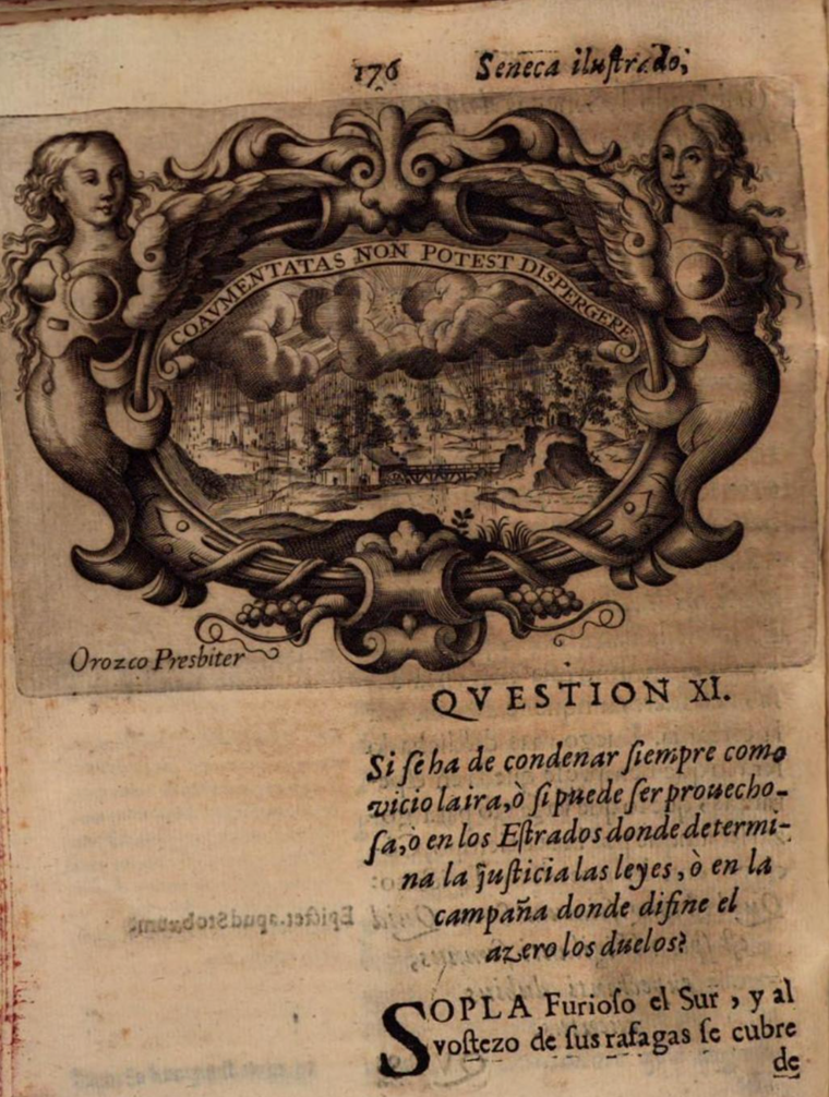 Juan Baños de Velasco, L. Anneo Seneca ilustrado en blasones políticos y morales y su impugnador impugnado de sí mismo…