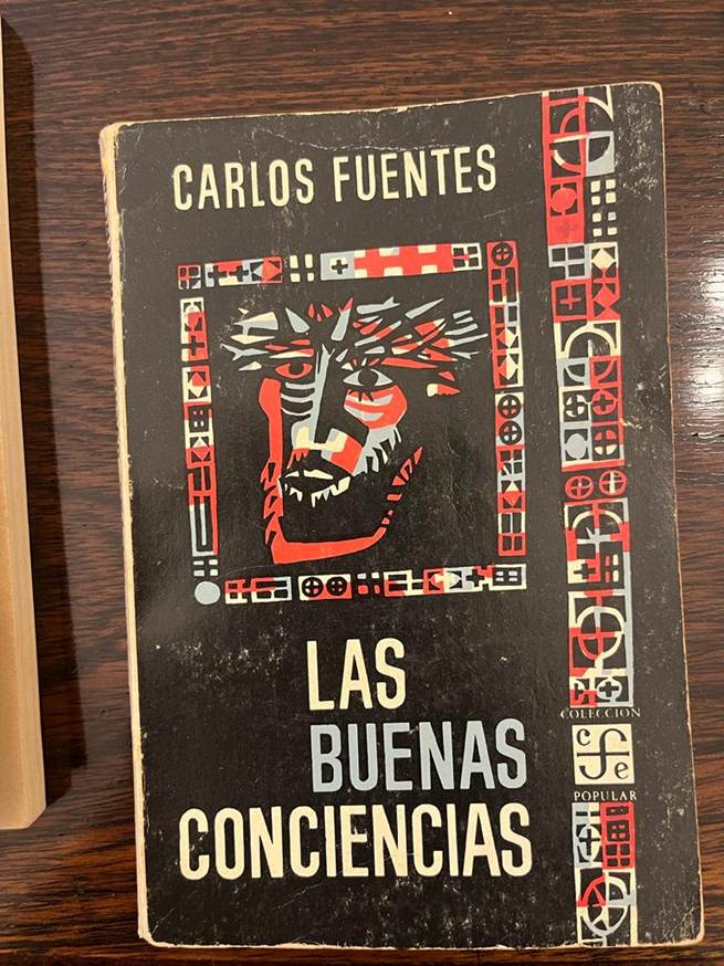Foto 5 Portada y dedicatoria de Las buenas conciencias (México, Fondo de Cultura Económica, 1951, 191 p.)