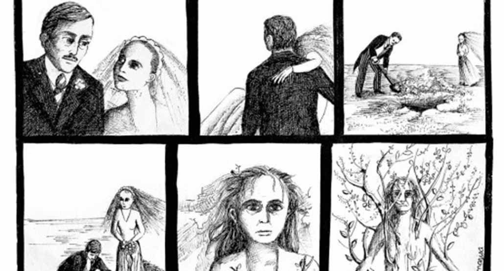 Marisa Godínez « Matrimonio », dénonciation du mariage comme institution bourgeoise naturalisant l’oppression de genre (Villar, 2017)