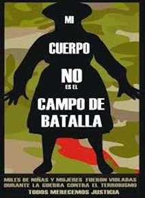 « Mi cuerpo No es el Campo de Batalla »Mon corps n’est pas un champ de bataille