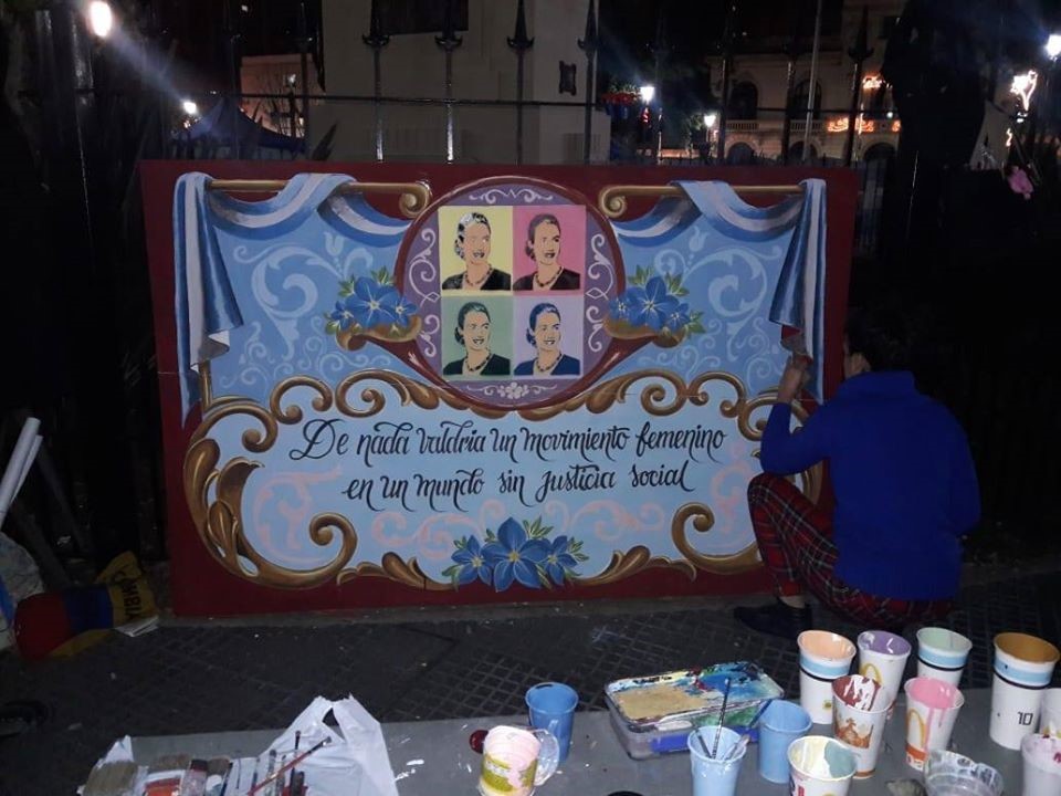 © Fileteadores del Conurbano, Sin título, San Justo, 2019