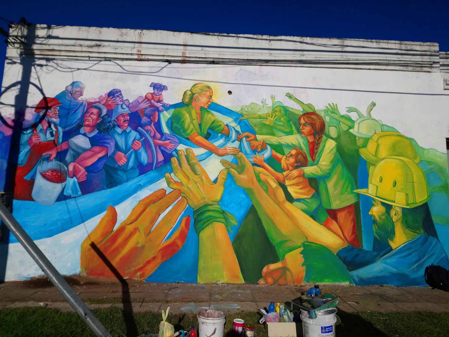 © Nereidas R., Evita, la abanderada de los humildes, Boulogne sur Mer, 2019