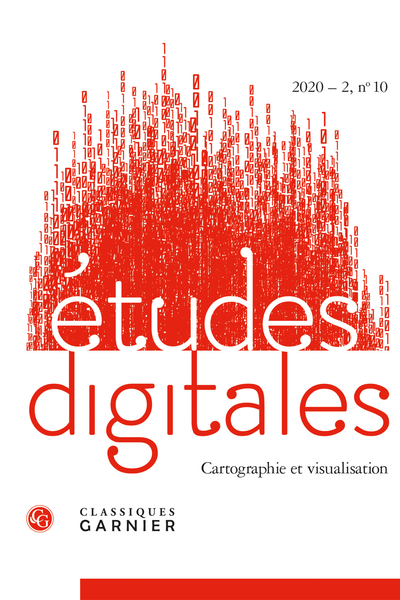 Couverture d'un numéro de la revue Études digitales