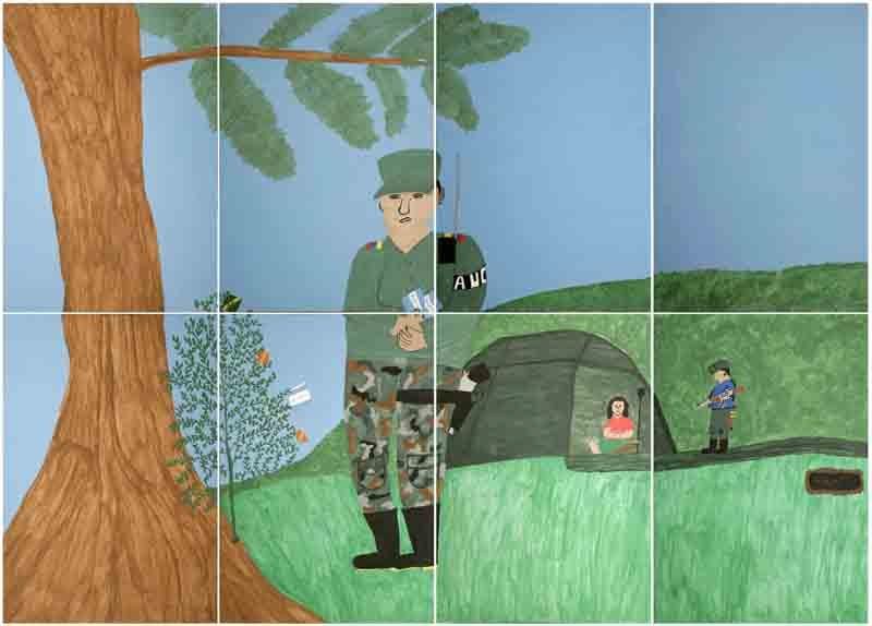 Fig. 5 : El secuestro de una persona inocente