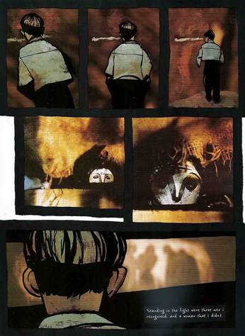 Picture n°5 “Standing in the light […] and a woman I didn’t”