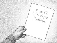 Figures 26, 27, 28 “I wish I belonged somewhere”