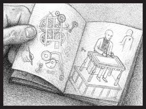 Figures 32, 33, 34, 35 “The notebook”