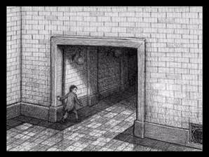 Figures 19, 20, 21 “Hugo glancing over his shoulder”