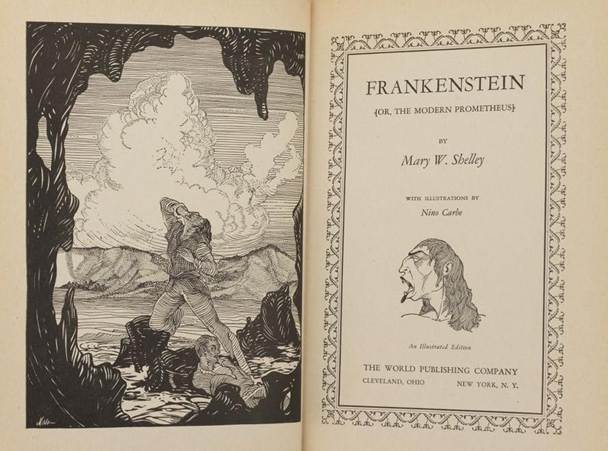 Fig. 6 Carbé, frontispice et page de garde