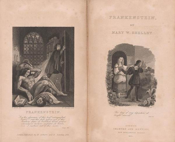 Fig. 1 Von Holst, frontispice et page de titre de l’édition de 1831.