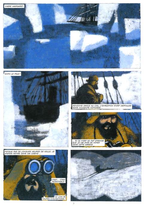 Extrait de Frankenstein. Denis Deprez