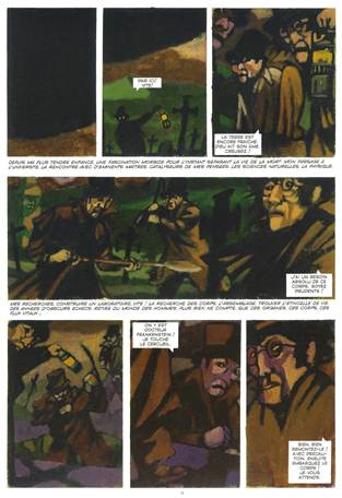 Extrait de Frankenstein. Denis Deprez