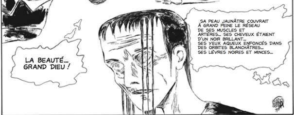 Guido Crepax. Comte Dracula suivi de Frankenstein.