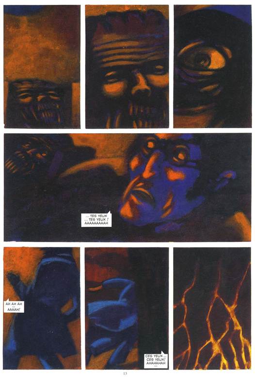 Extrait de Frankenstein. Denis Deprez