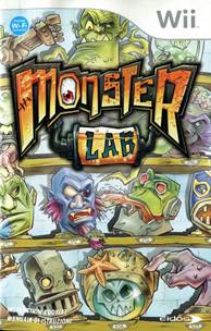 Fig. 11&nbsp;: Jaquette du jeu (Nintendo Wii). Monster Lab.