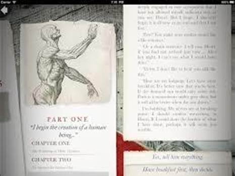 Fig. 4: Screenshot of the conclusion of Chapter 2. Morris, Dave. Frankenstein. London: Profile Books and Inkle, 2012. Application for Mac OS.