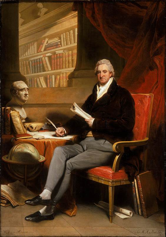 Figure 1: William Roscoe, by Martin Archer Shee (1822) [public domain]