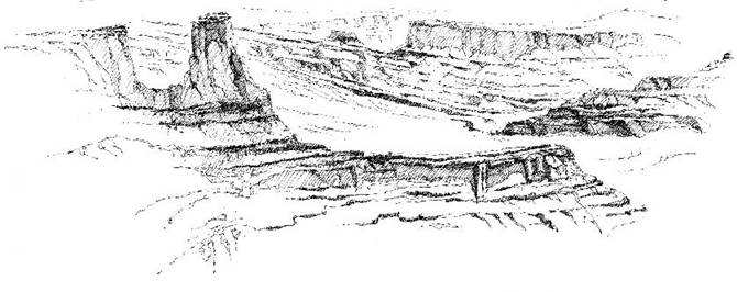 Figure 6. Deadhorse Point, Utah.