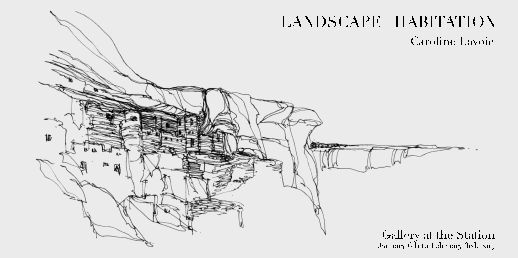 Figure 11. Invitation to an exhibit, featuring the Cliff House in Mesa Verde, National Park.