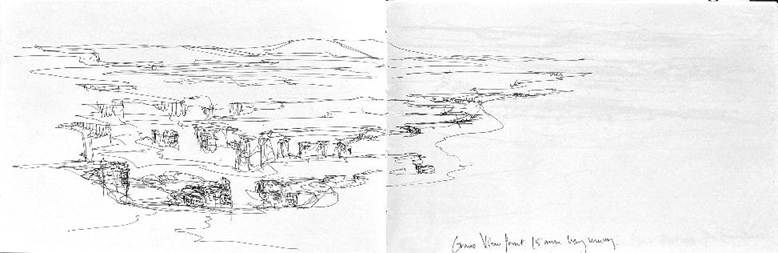 Figure 17. A very windy morning in Canyonlands National Park.