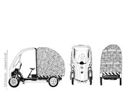 Fig 12 à 18 : Neotravelmakers (Éléonore Levieux & Vincent Rauel), recherches graphiques pour Latlyé Kamayann, 2022. ©ADAGP
