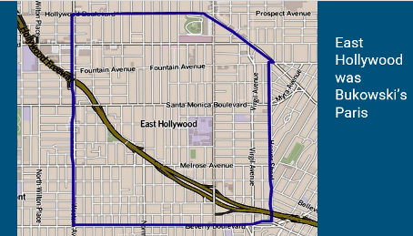 Fig 3. Map of East Hollywood by Mike Sonksen