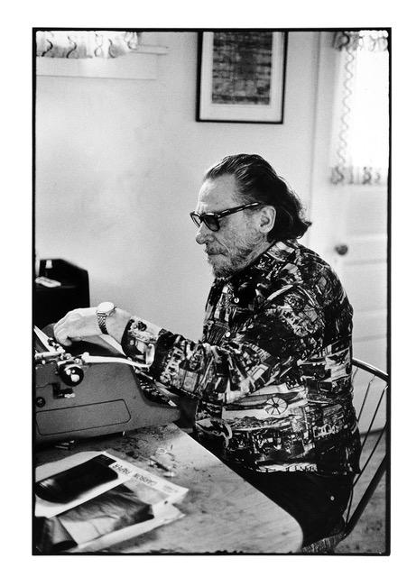 Fig 1. Charles Bukowski by Joan Gannij