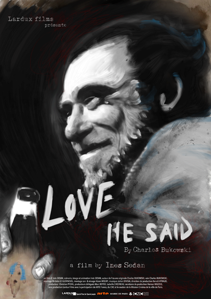 Fig 1. Affiche officielle du court métrage « Love, He Said », d’Inès Sedan