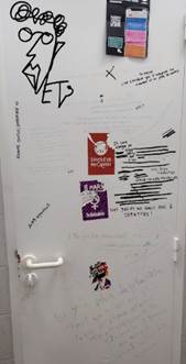 Swarming pseudo-organised by theme