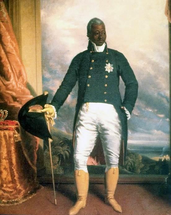 Fig. 7 : Black Majesty (Vandercook). Le roi Henri Ier Christophe, par Richard Evans