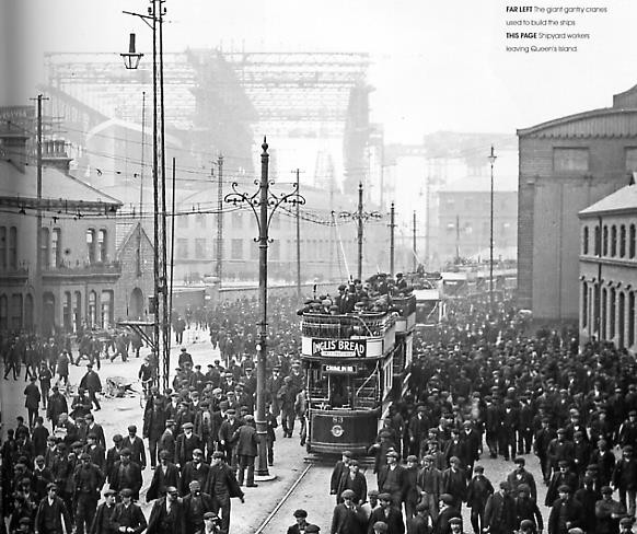 Fig 3: One of the 19th century photographs selected to represent the new project (industrial site in background)