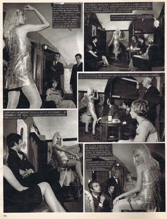 FIGURE 2:Fragment of Ma vie n’est qu’à toi (« My Life Belongs to You »), published in the photonovel magazine Marielle, n° 41 (1970)