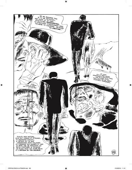 Guido Crepax. Comte Dracula suivi de Frankenstein.