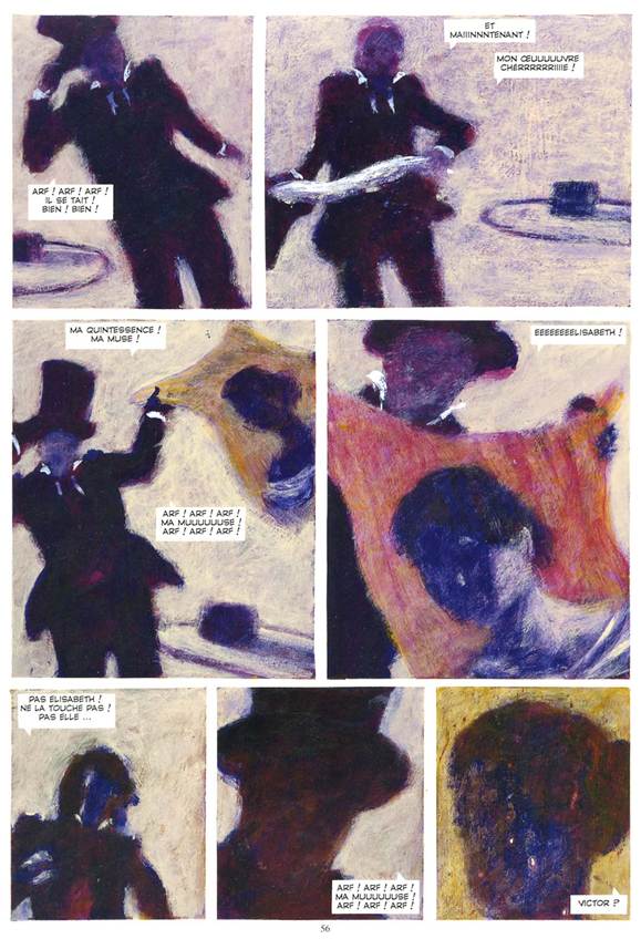 Extrait de Frankenstein. Denis Deprez
