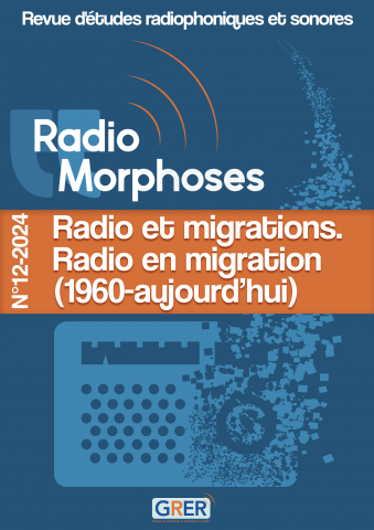 Couverture d'un numéro de la revue RadioMorphoses